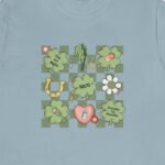 Checkered NICU St Patrick's Day T-Shirt - Image 7