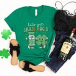 Retro Let's Get ShamROC'd T-Shirt - Image 3